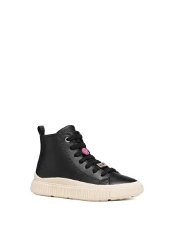 SNEAKERS RAGAZZA - GEOX NERO - J66M3A 000BC