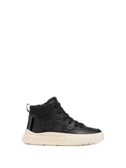 SNEAKERS RAGAZZA - GEOX NERO - J66M3D 05402