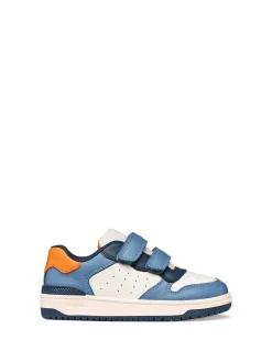 SNEAKERS RAGAZZO - GEOX BIANCO-BLU - J46LQA 000BC