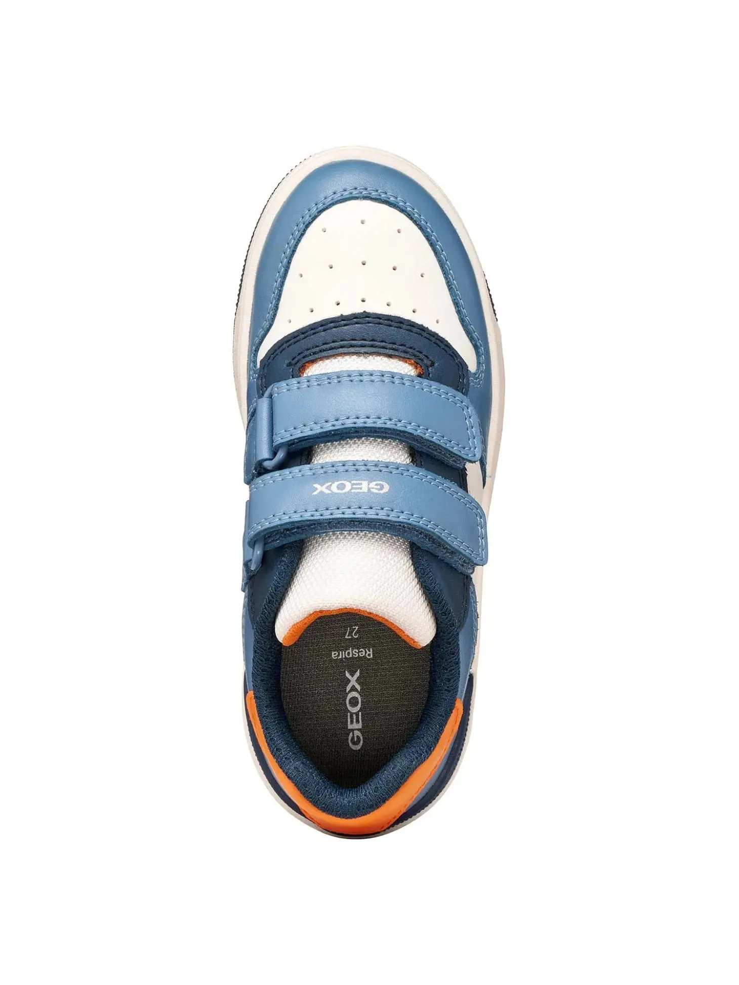 SNEAKERS RAGAZZO - GEOX BIANCO-BLU - J46LQA 000BC