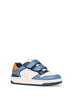 SNEAKERS RAGAZZO - GEOX BIANCO-BLU - J46LQA 000BC