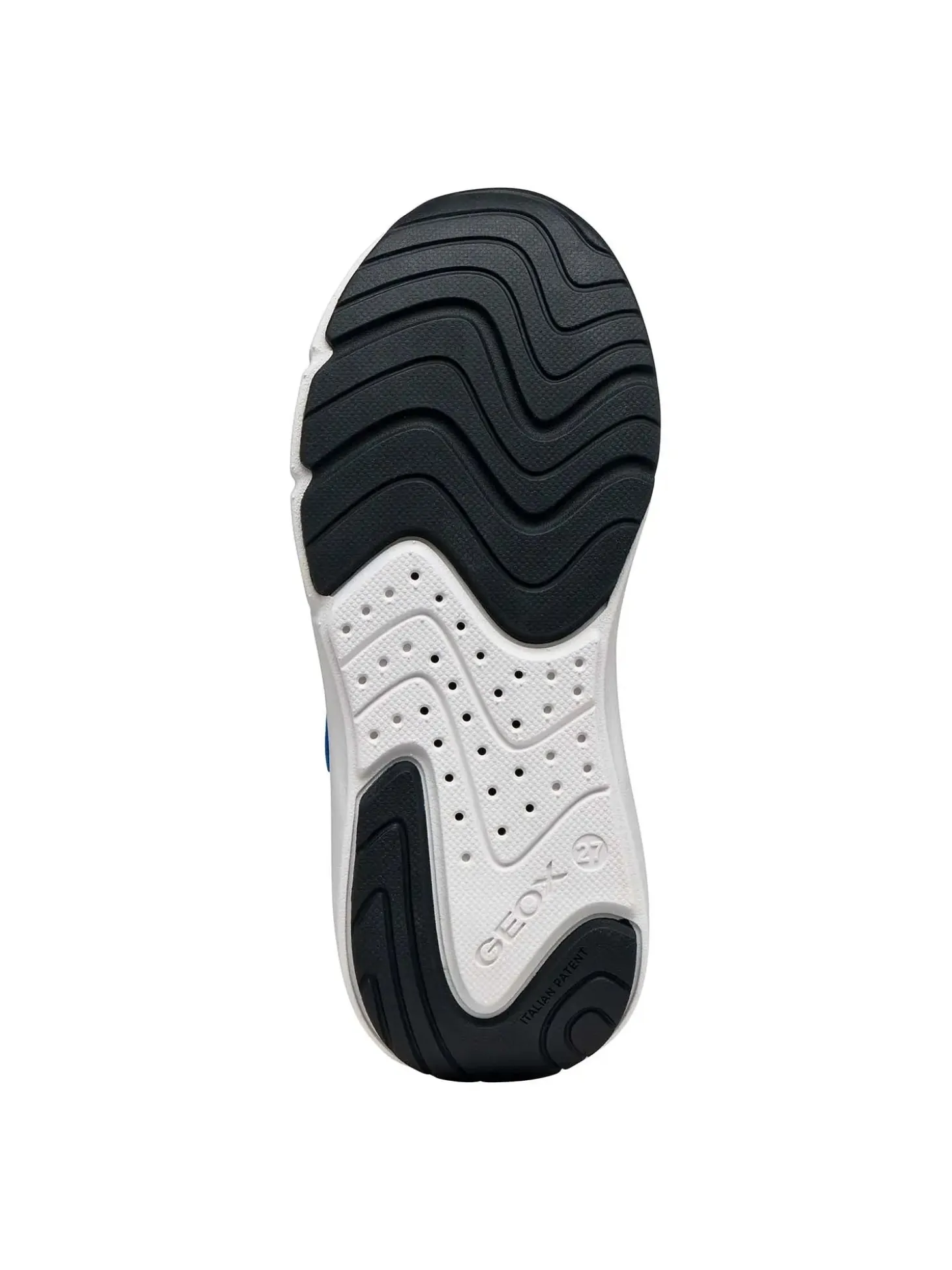 SNEAKERS RAGAZZO - GEOX BIANCO-AZZURO - J65P7F 01454