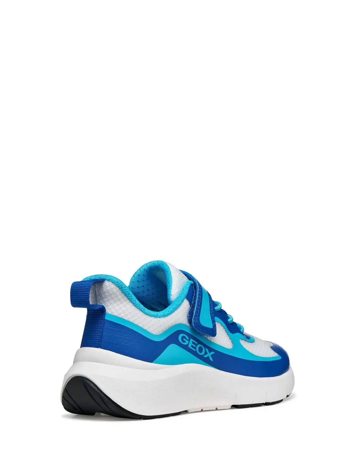 SNEAKERS RAGAZZO - GEOX BIANCO-AZZURO - J65P7F 01454