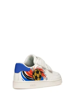 SNEAKERS RAGAZZO - GEOX BIANCO-BLU - J65LSD 0FU54