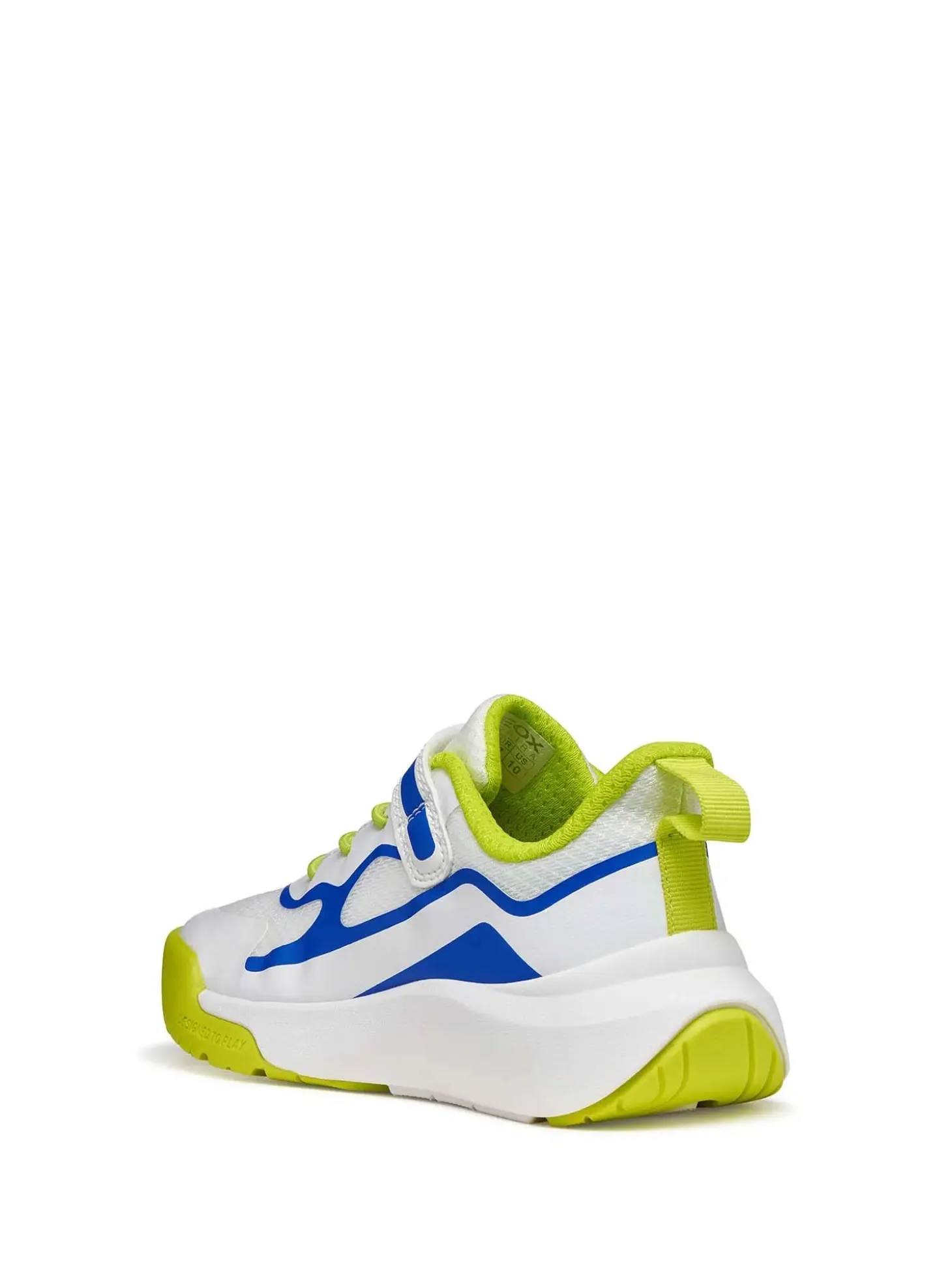 SNEAKERS RAGAZZO - GEOX BIANCO-BLU - J65P7F 01454