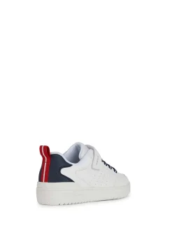 SNEAKERS RAGAZZO - GEOX BIANCO-NAVY - J45LQA 05411