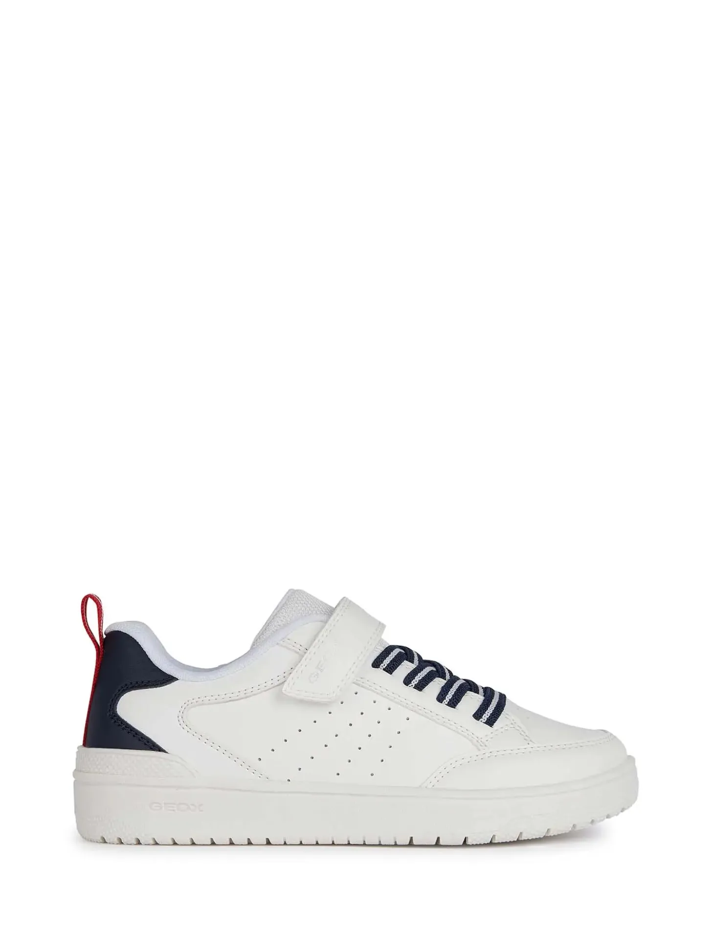 SNEAKERS RAGAZZO - GEOX BIANCO-NAVY - J45LQA 05411