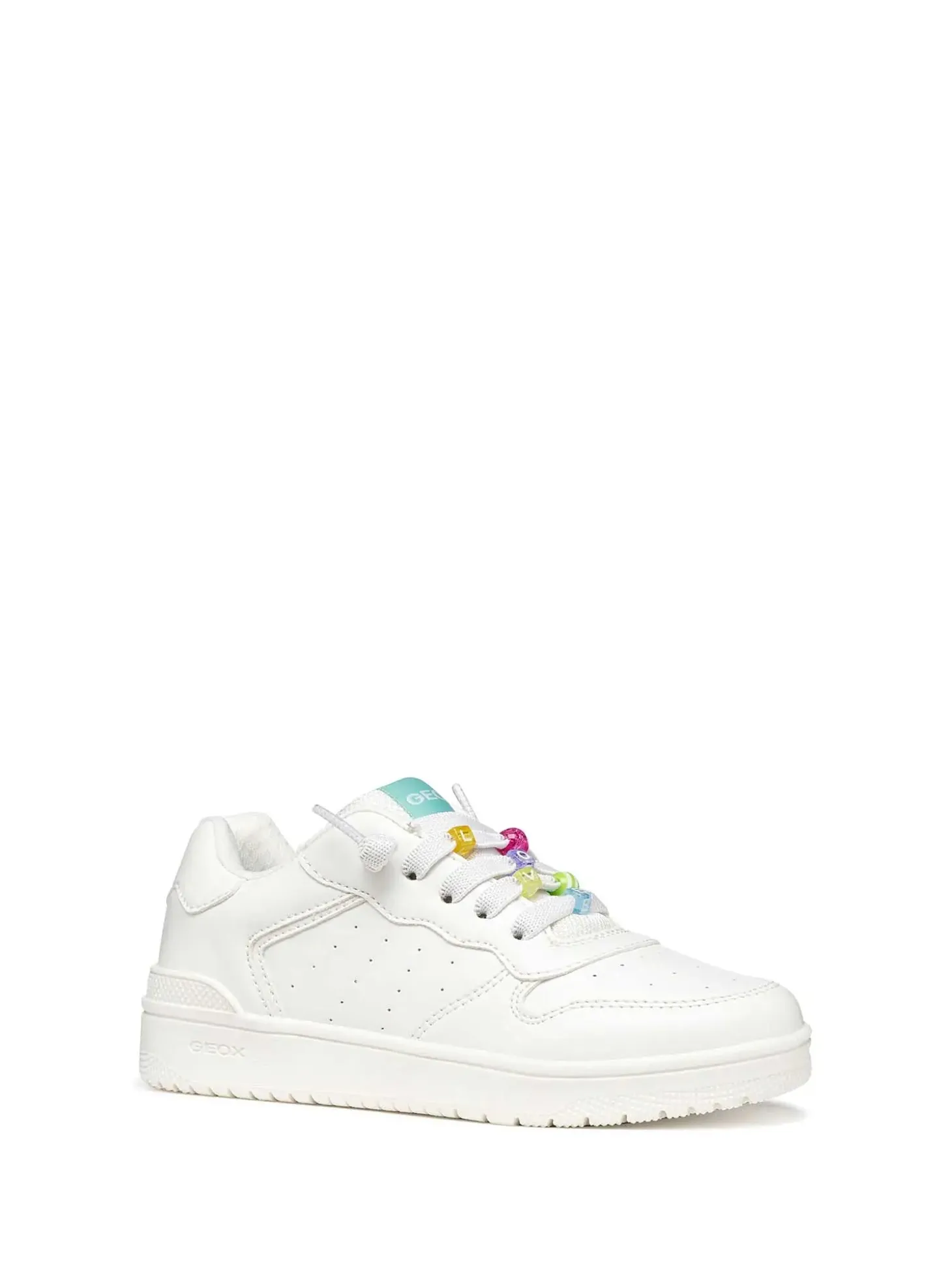 SNEAKERS RAGAZZO - GEOX BIANCO-MULTI - J45HXD 000BC