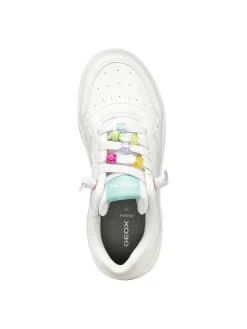 SNEAKERS RAGAZZO - GEOX BIANCO-MULTI - J45HXD 000BC