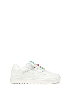 SNEAKERS RAGAZZO - GEOX BIANCO-MULTI - J45HXD 000BC