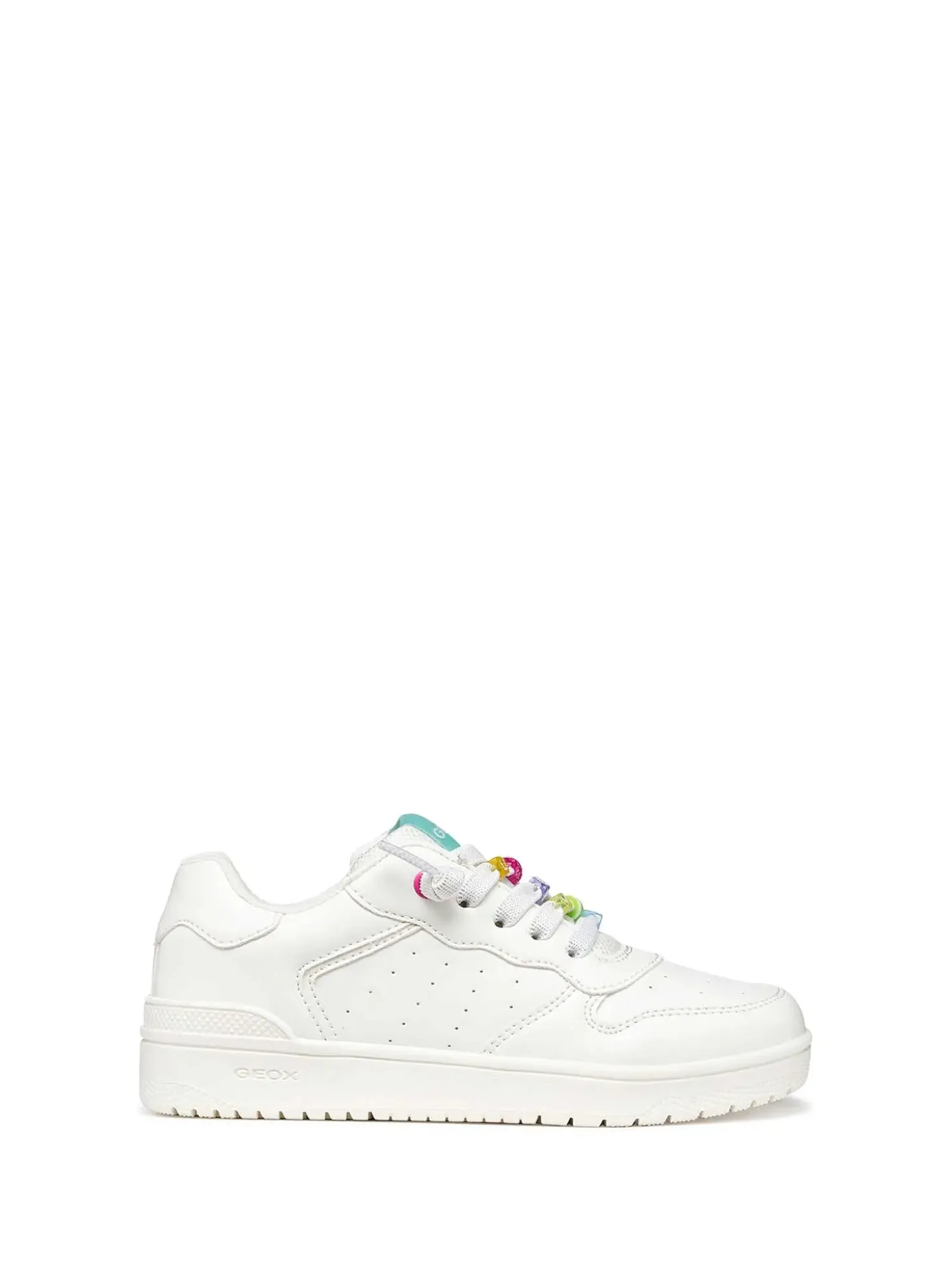 SNEAKERS RAGAZZO - GEOX BIANCO-MULTI - J45HXD 000BC