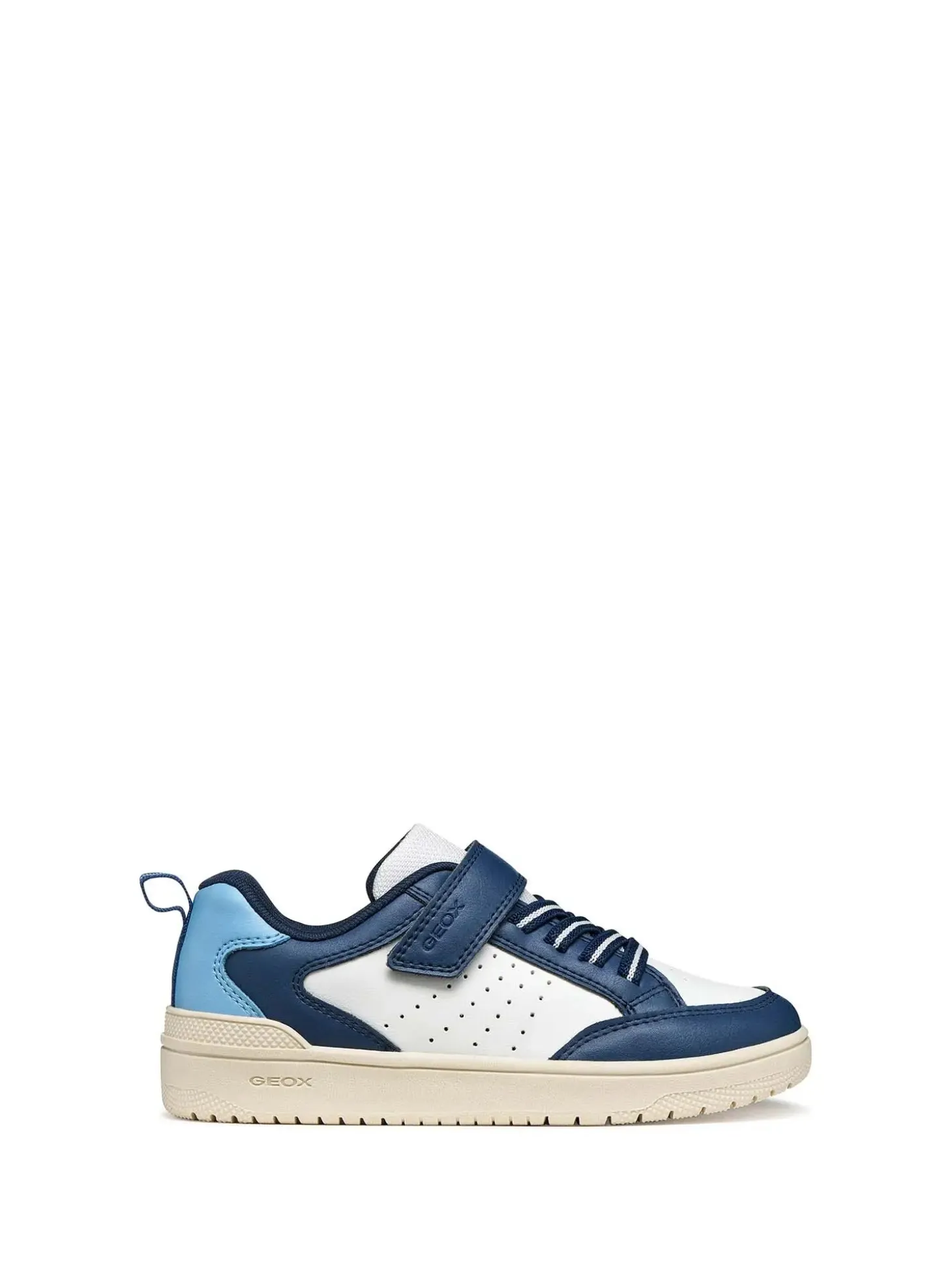 SNEAKERS RAGAZZO - GEOX BIANCO-NAVY - J45LQA 000BC