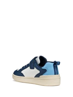 SNEAKERS RAGAZZO - GEOX BIANCO-NAVY - J45LQA 000BC