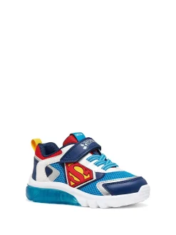 SNEAKERS RAGAZZO - GEOX BLU-ROSSO - J65LBB 01454