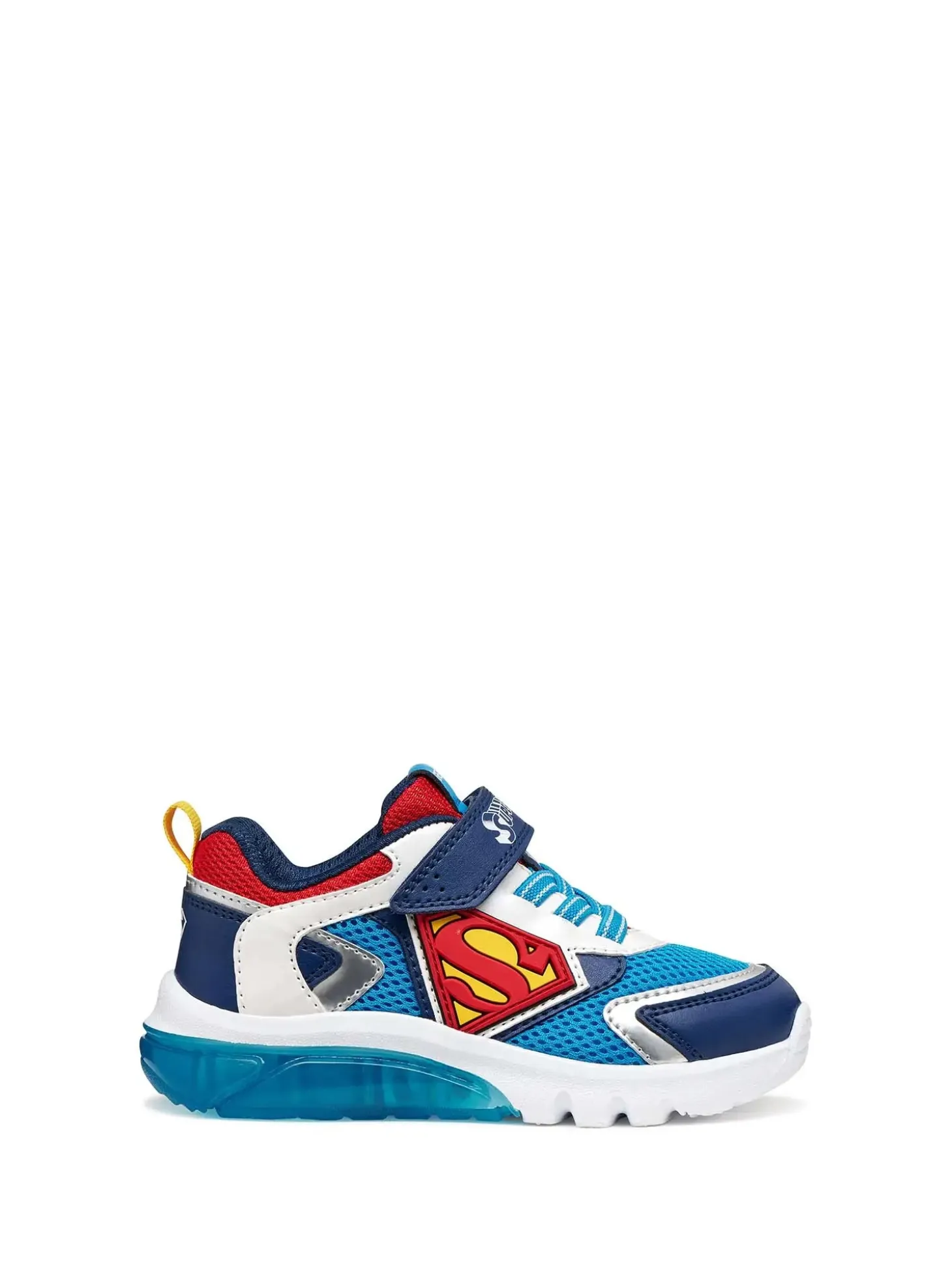 SNEAKERS RAGAZZO - GEOX BLU-ROSSO - J65LBB 01454