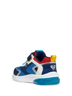 SNEAKERS RAGAZZO - GEOX BLU-ROSSO - J65LBB 01454