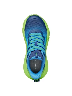 SNEAKERS RAGAZZO - GEOX BLU-VERDE - J46N1A 02A9J