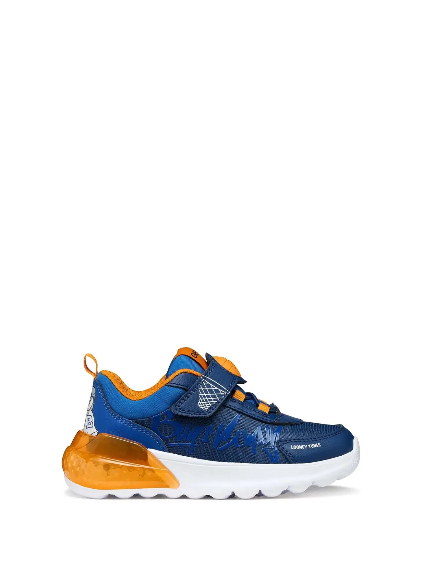SNEAKERS RAGAZZO - GEOX NAVY-ARANCIO - J65LYA 011CE