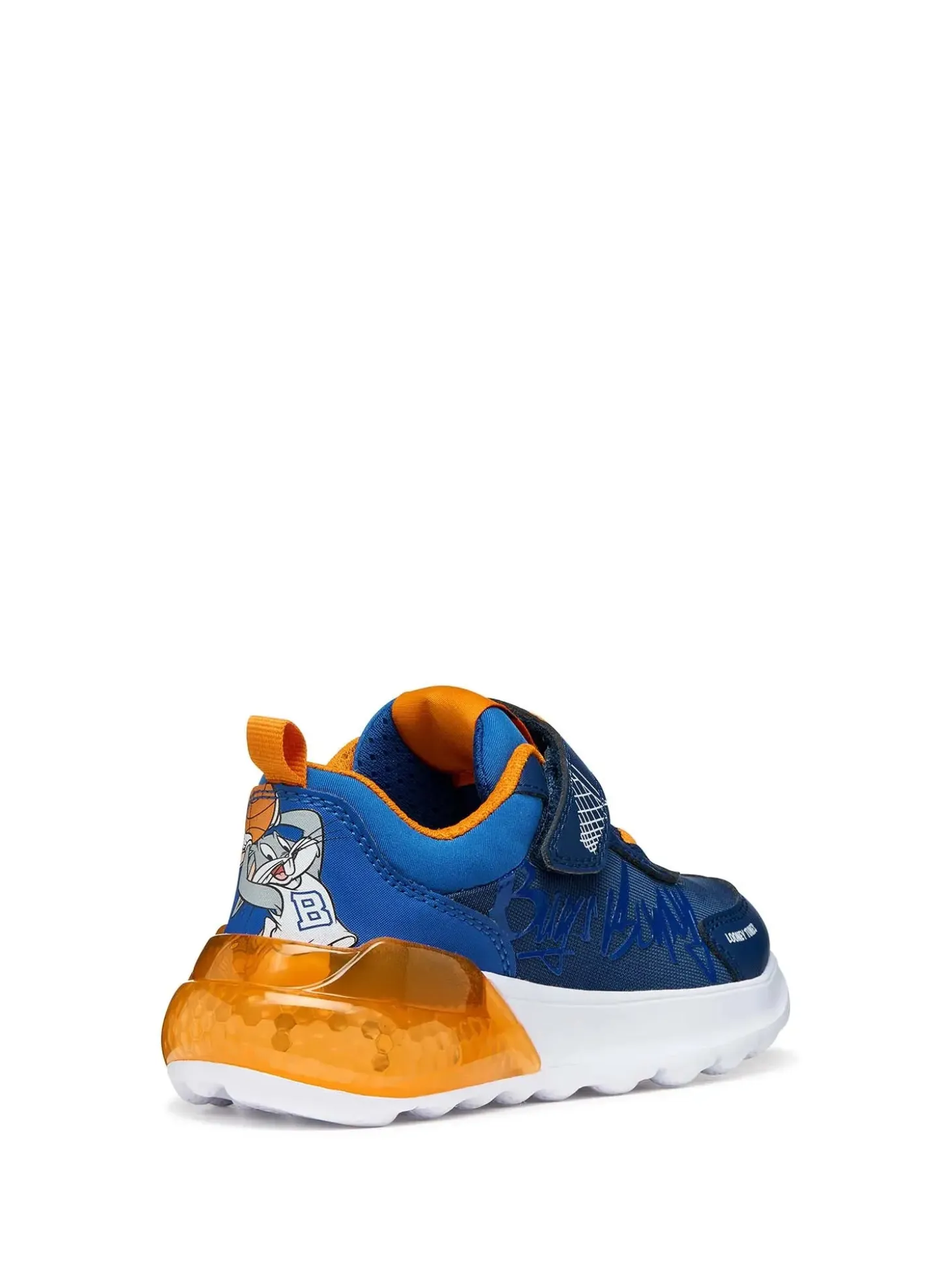 SNEAKERS RAGAZZO - GEOX NAVY-ARANCIO - J65LYA 011CE