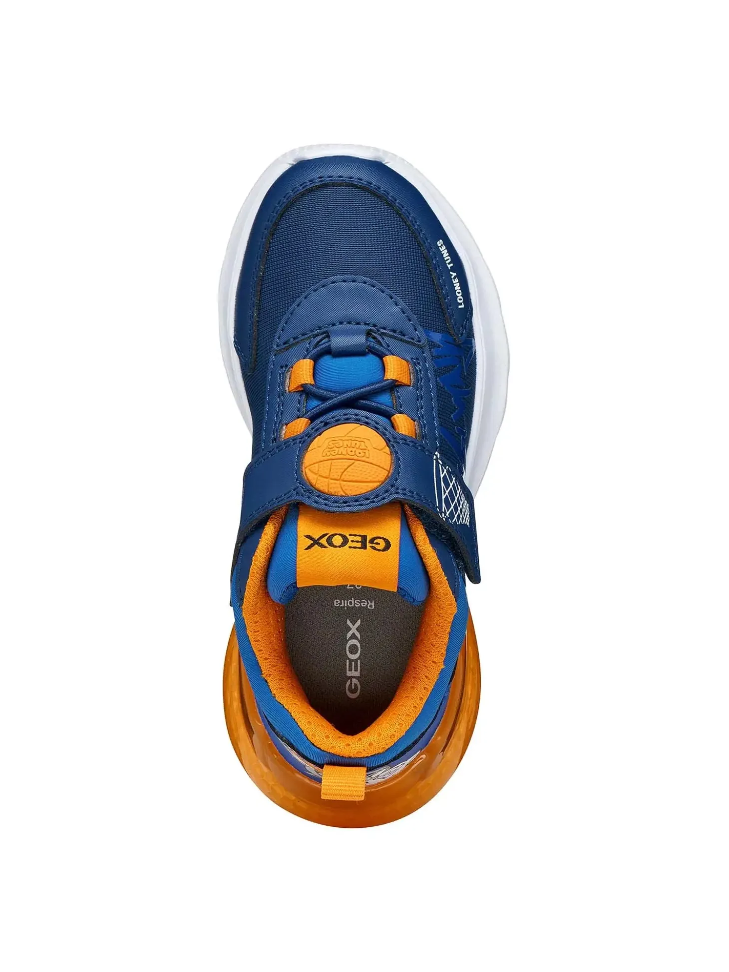SNEAKERS RAGAZZO - GEOX NAVY-ARANCIO - J65LYA 011CE