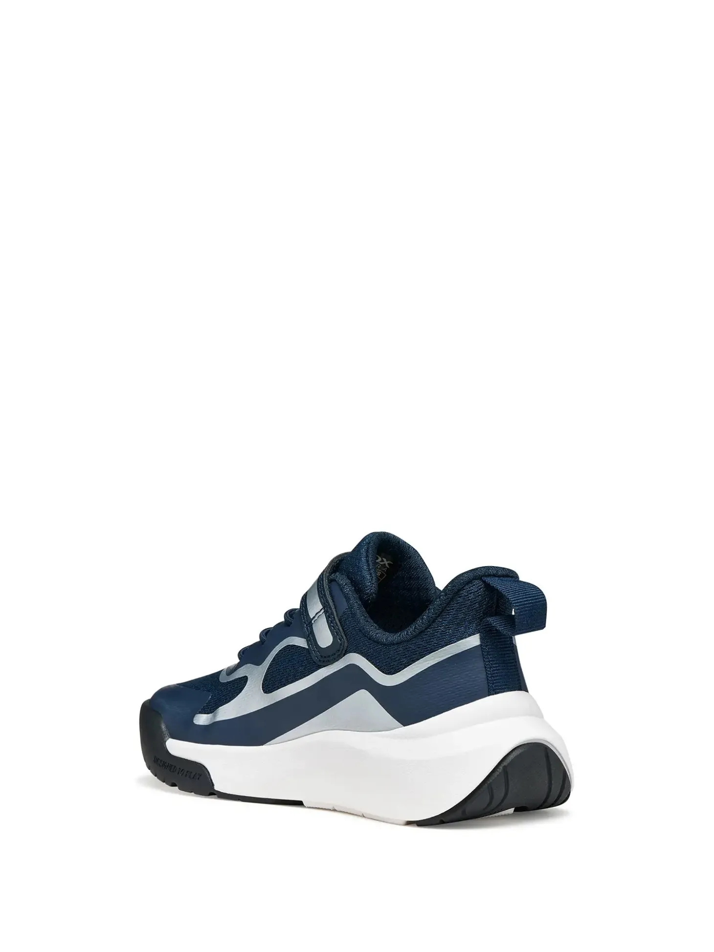 SNEAKERS RAGAZZO - GEOX NAVY-ARGENTO - J65P7F 01454