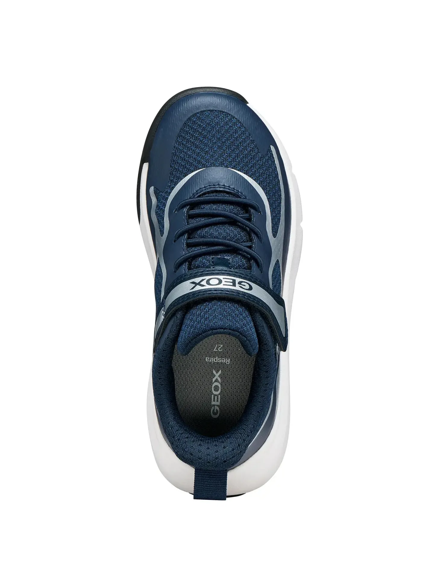 SNEAKERS RAGAZZO - GEOX NAVY-ARGENTO - J65P7F 01454