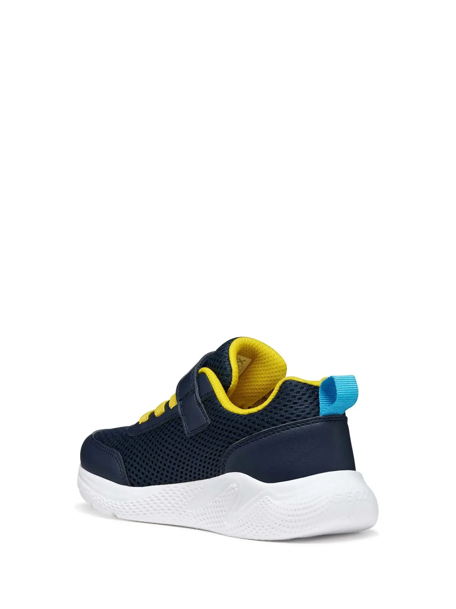 SNEAKERS RAGAZZO - GEOX NAVY-GIALLO - J36GBA 01454