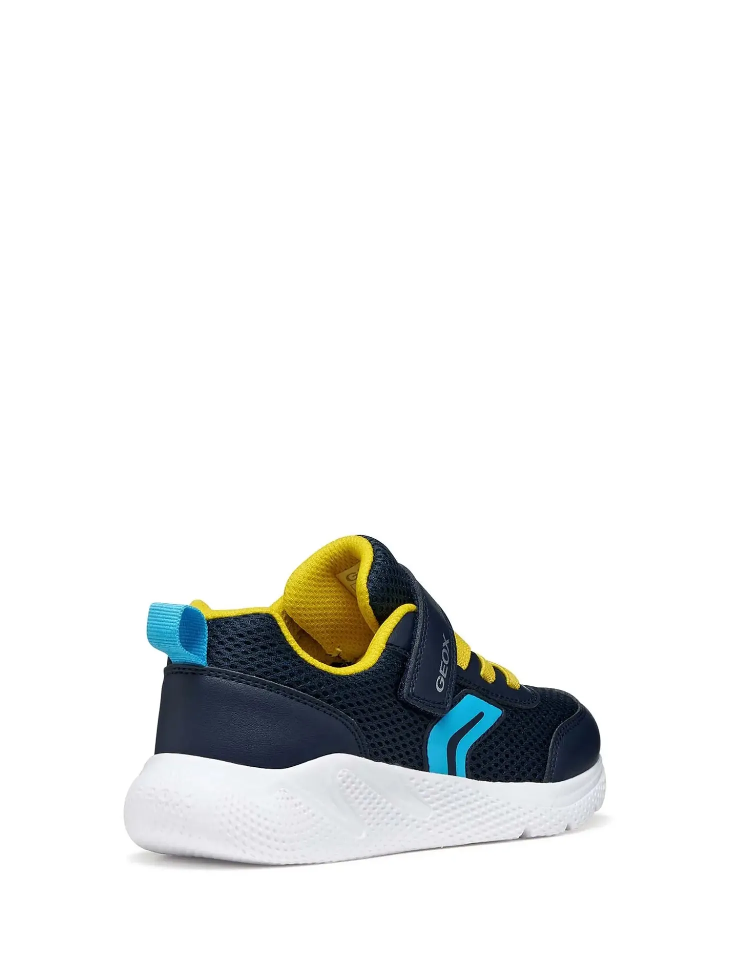 SNEAKERS RAGAZZO - GEOX NAVY-GIALLO - J36GBA 01454