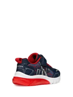 SNEAKERS RAGAZZO - GEOX NAVY-ROSSO - J65LBC 014CE