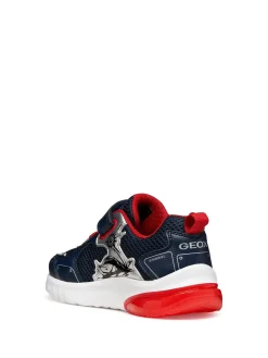 SNEAKERS RAGAZZO - GEOX NAVY-ROSSO - J65LBC 014CE