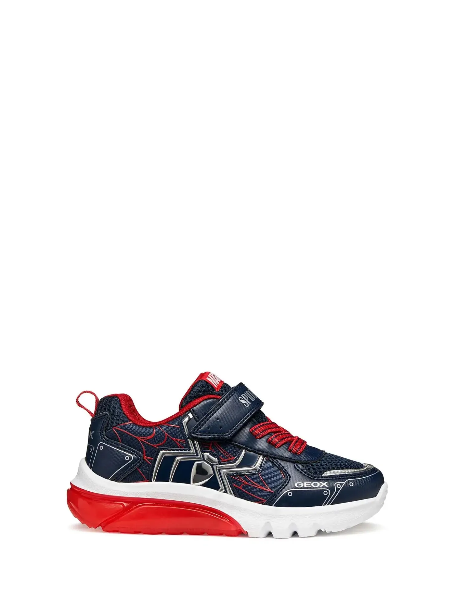 SNEAKERS RAGAZZO - GEOX NAVY-ROSSO - J65LBC 014CE