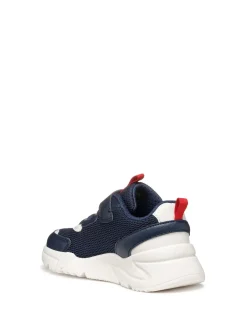 SNEAKERS RAGAZZO - GEOX NAVY-ROSSO - J55MQB 01454