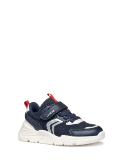 SNEAKERS RAGAZZO - GEOX NAVY-ROSSO - J55MQB 01454