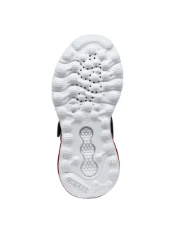SNEAKERS RAGAZZO - GEOX NERO-ROSSO - J65LYA 011CE