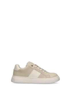 SNEAKERS UNISEX - CALVIN KLEIN BEIGE-BIANCO - V3X9-83292-1269