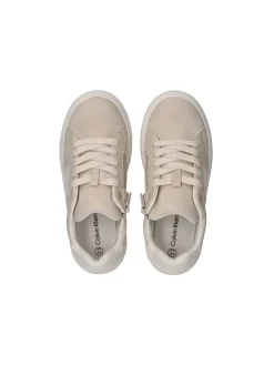 SNEAKERS UNISEX - CALVIN KLEIN BEIGE-BIANCO - V3X9-83292-1269