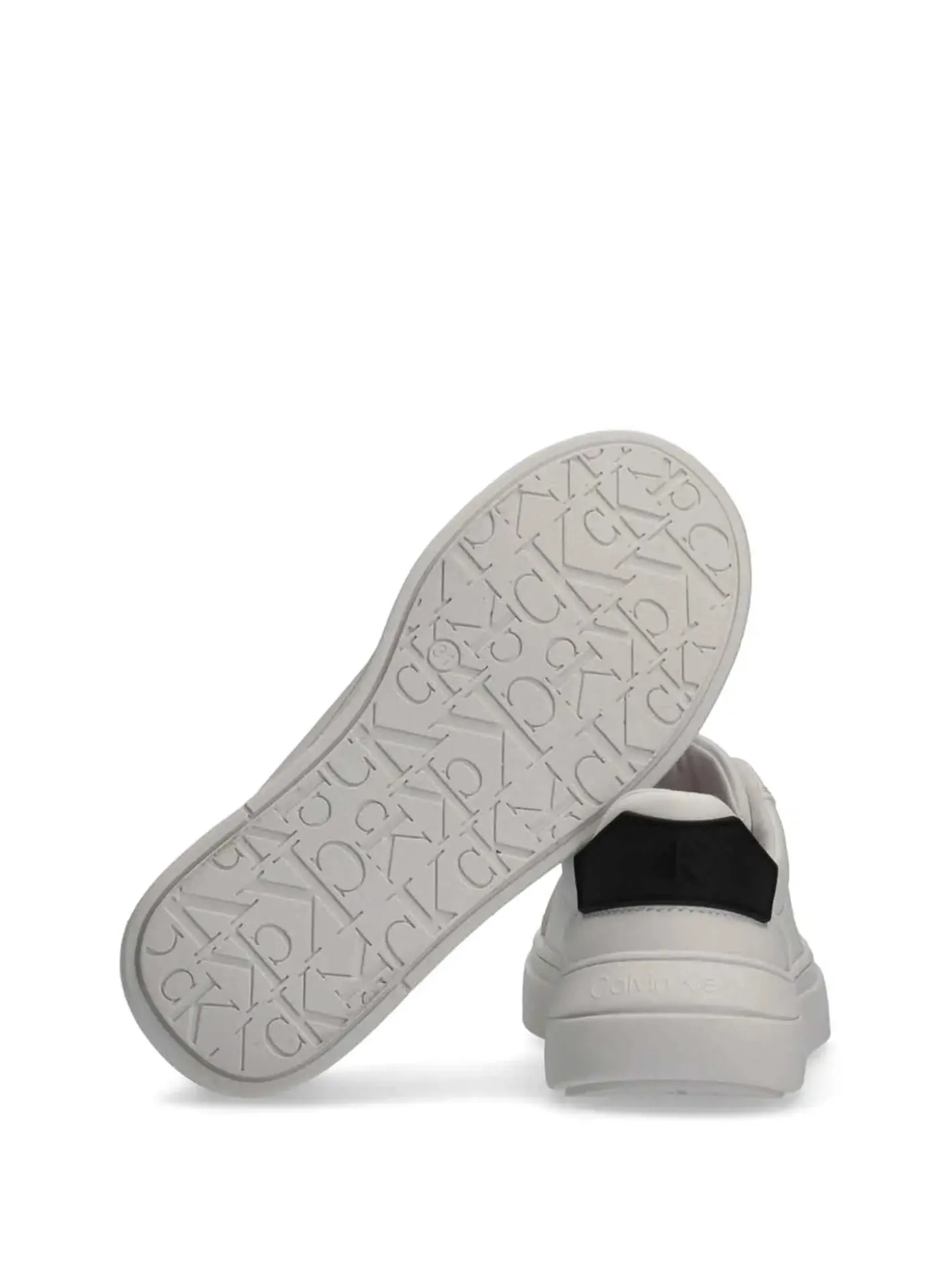 SNEAKERS UNISEX - CALVIN KLEIN BIANCO-NERO - V3X9-83300-1355
