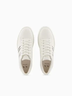 SNEAKERS UOMO - ARMANI EXCHANGE BIANCO-NERO - XM002198 AF21421
