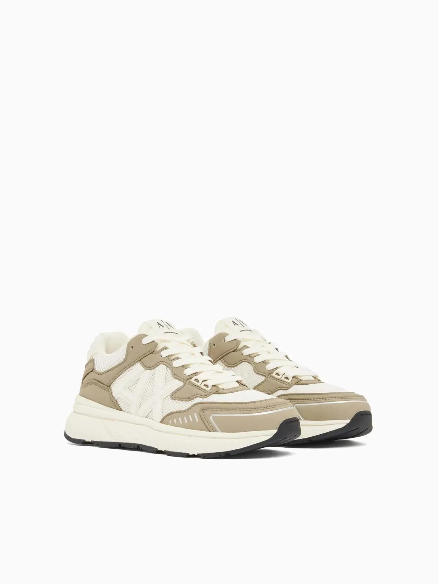 SNEAKERS UOMO - ARMANI EXCHANGE VERDE-BIANCO - XM002635 AF19388