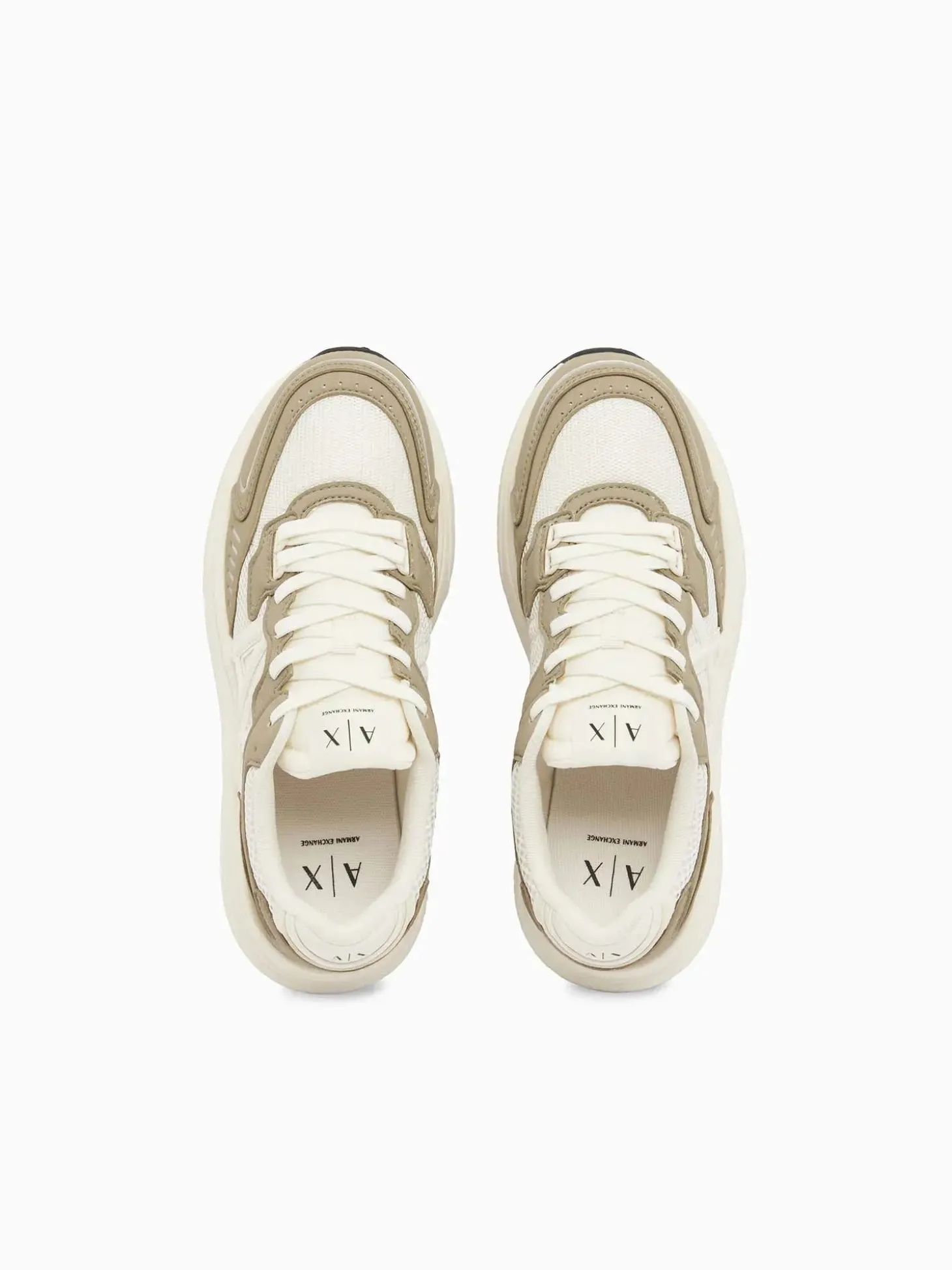 SNEAKERS UOMO - ARMANI EXCHANGE VERDE-BIANCO - XM002635 AF19388