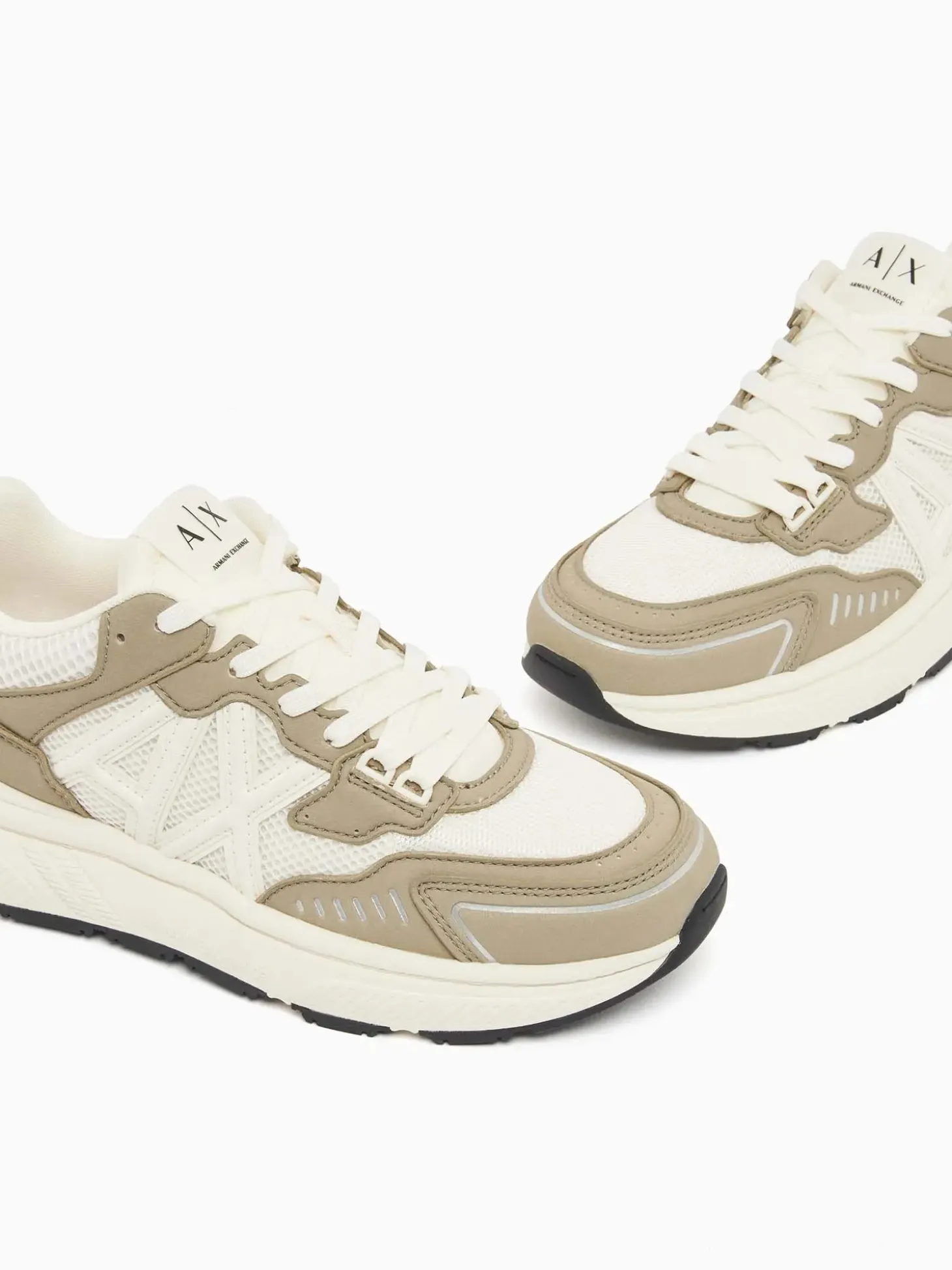SNEAKERS UOMO - ARMANI EXCHANGE VERDE-BIANCO - XM002635 AF19388