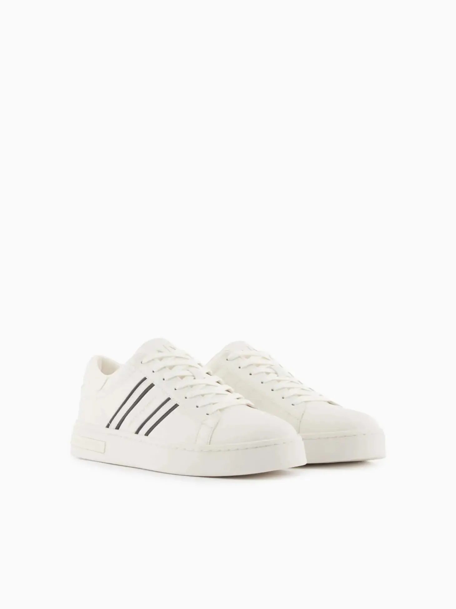 SNEAKERS UOMO - ARMANI EXCHANGE BIANCO-NERO - XM002198 AF21421