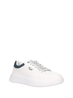 SNEAKERS UOMO - ARMATA DI MARE BIANCO-NAVY - AMU 1M922