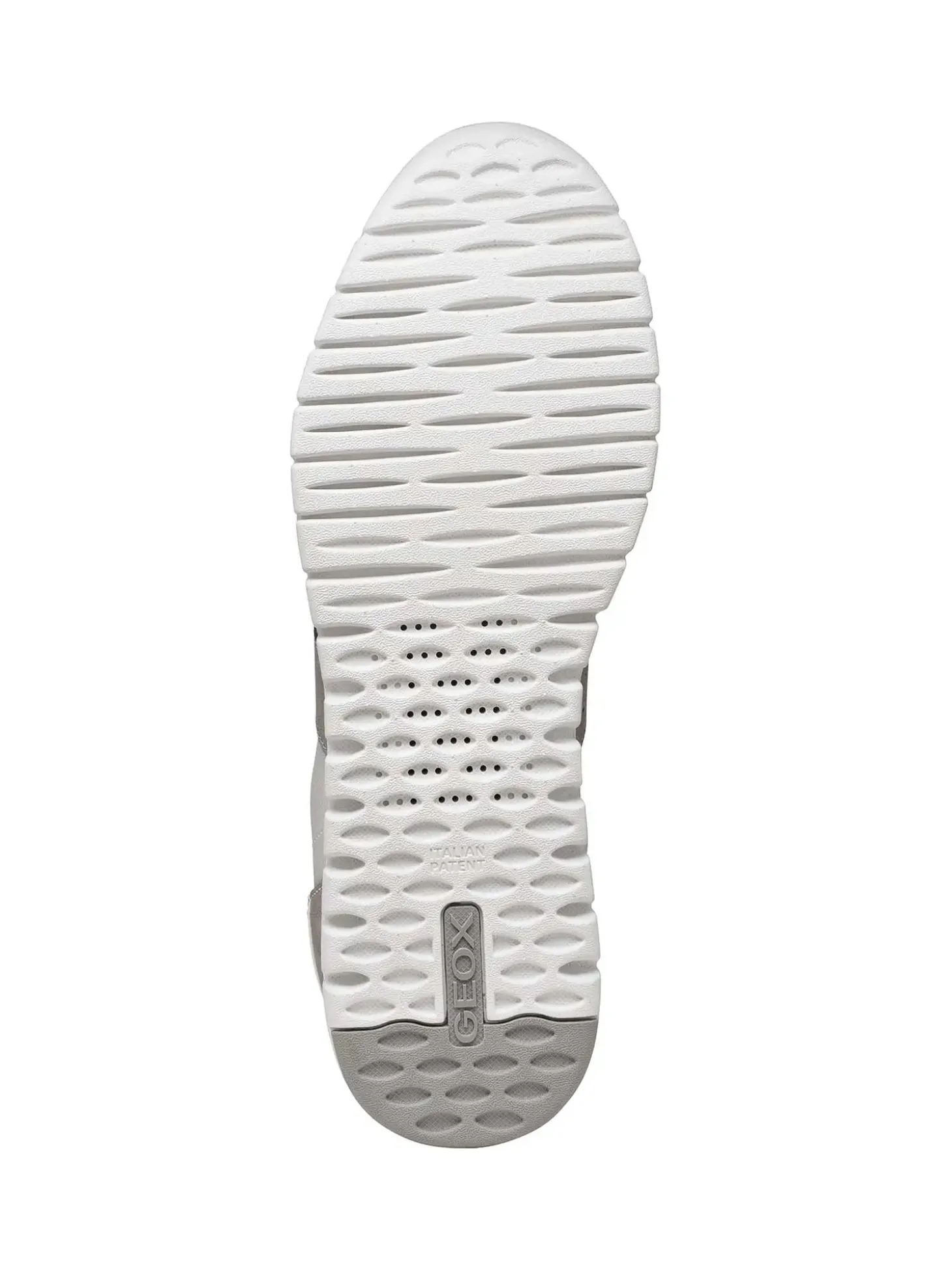 SNEAKERS UOMO - GEOX BIANCO-GRIGIO - U651JB 011EK