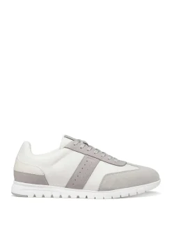 SNEAKERS UOMO - GEOX BIANCO-GRIGIO - U651JB 011EK