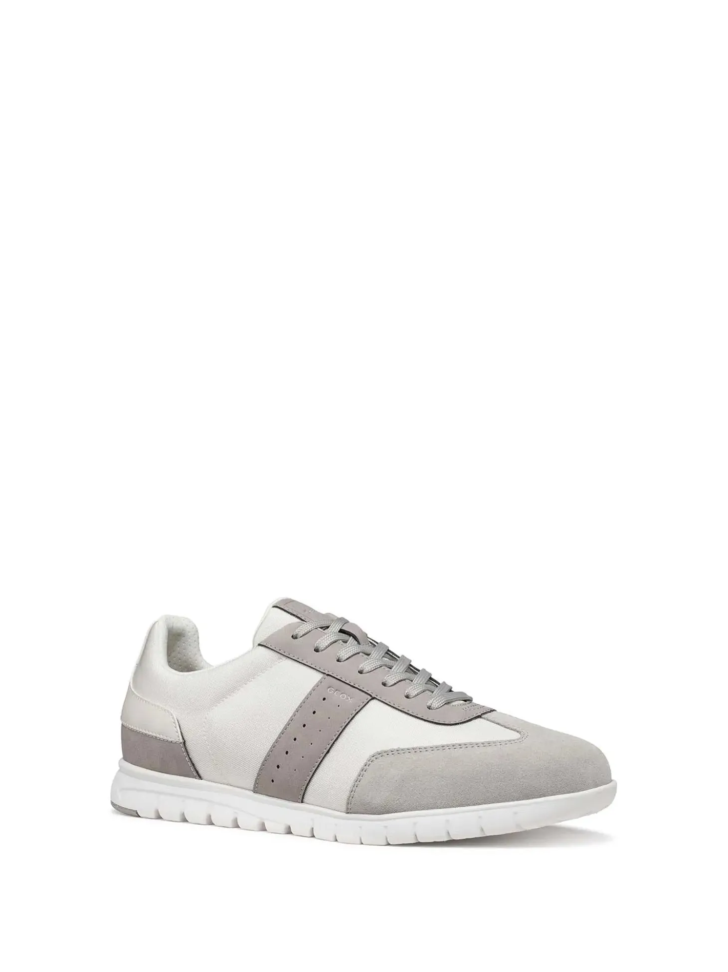 SNEAKERS UOMO - GEOX BIANCO-GRIGIO - U651JB 011EK