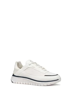 SNEAKERS UOMO - GEOX BIANCO-NAVY - U65N4D 0BU11