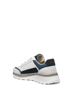 SNEAKERS UOMO - GEOX BIANCO-NAVY - U65HUC 0149B