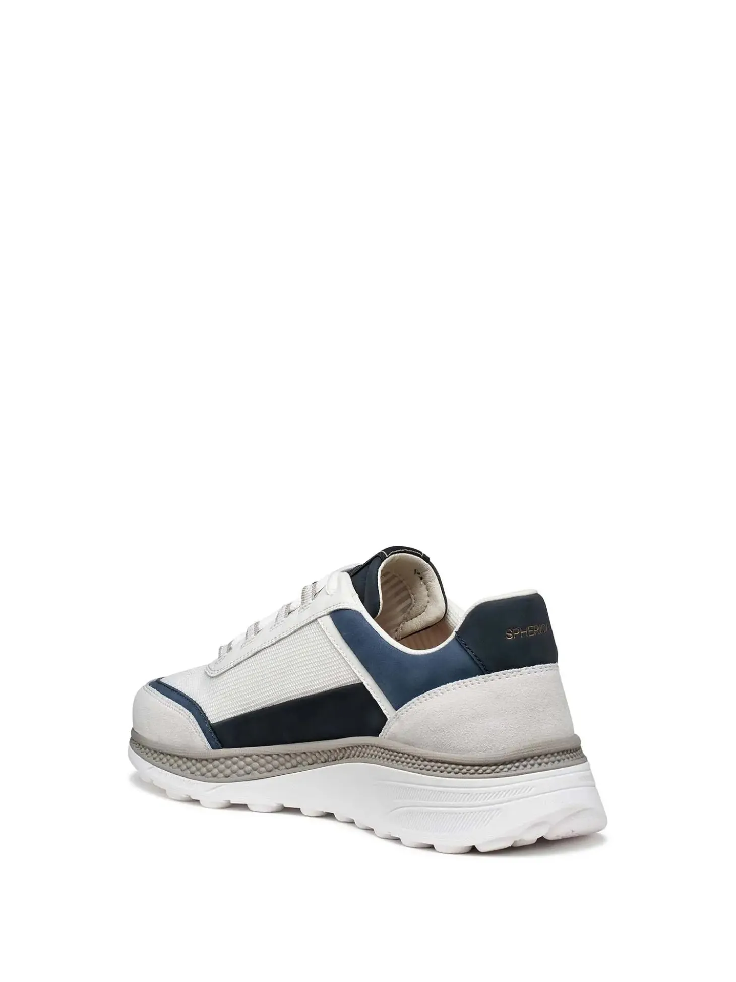 SNEAKERS UOMO - GEOX BIANCO-NAVY - U65HUC 0149B