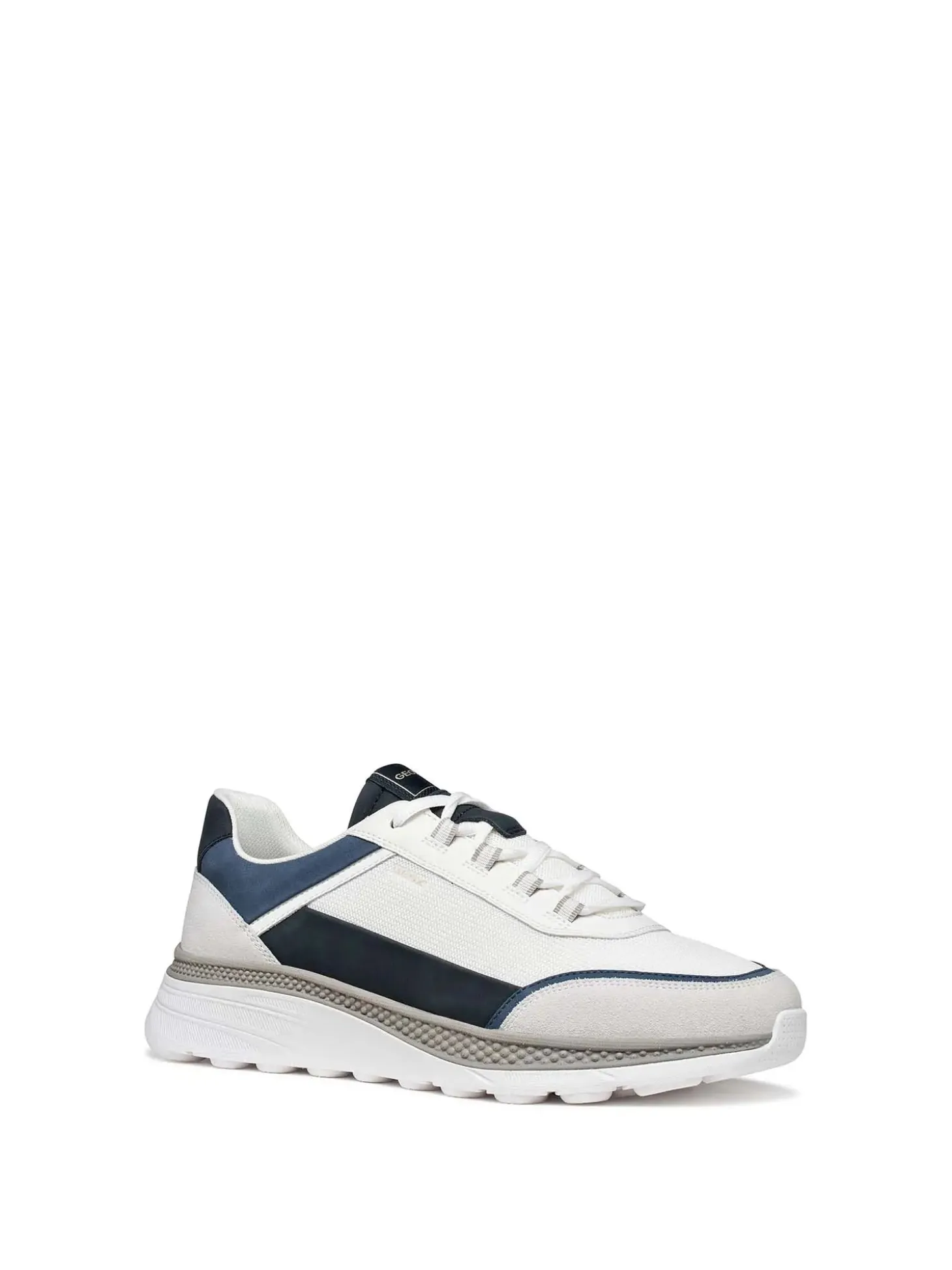 SNEAKERS UOMO - GEOX BIANCO-NAVY - U65HUC 0149B